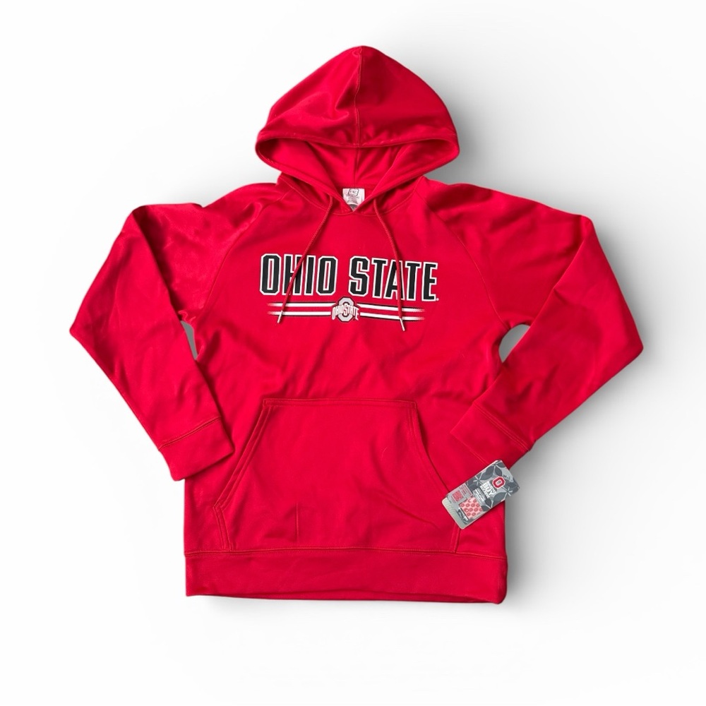 Ohio State Buckeyes Hoodie Hooded Sweatshirt Men’s Small New With Tags Red
